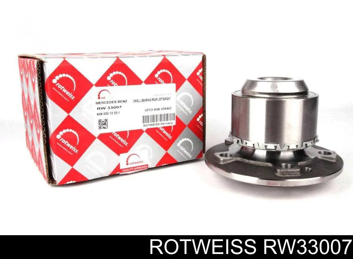 RW33007 Rotweiss маточина передня
