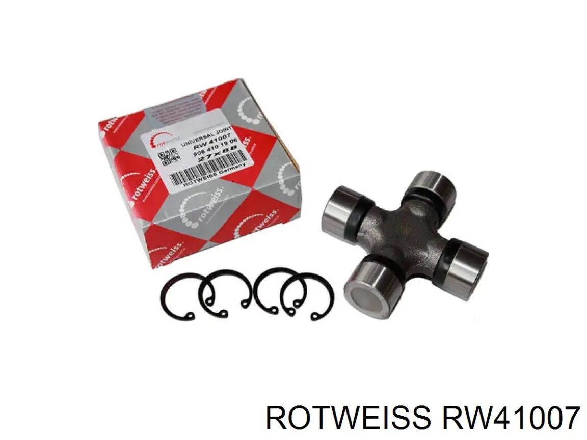 Хрестовина карданного валу Rotweiss RW41007 ціна, від 14.11 USD