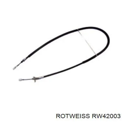 RW42003 Rotweiss Трос ручного гальма задній, правий/лівий