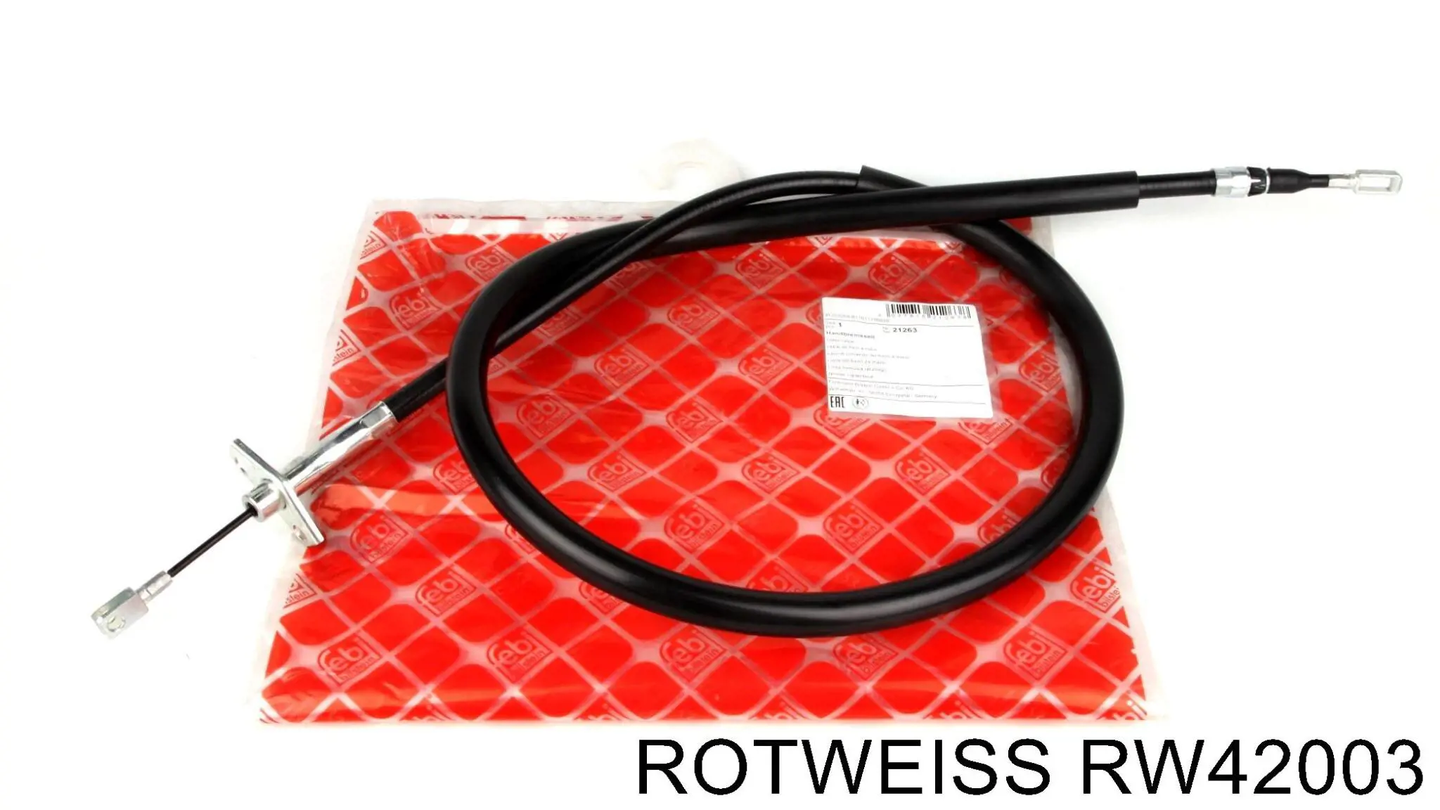 RW42003 Rotweiss Трос ручного гальма задній, правий/лівий