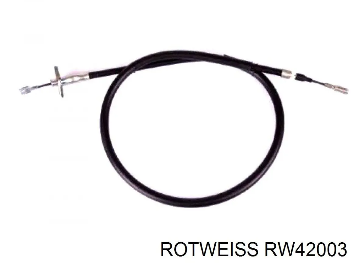 Купити RW42003 Rotweiss Трос ручного гальма задній, правий/лівий