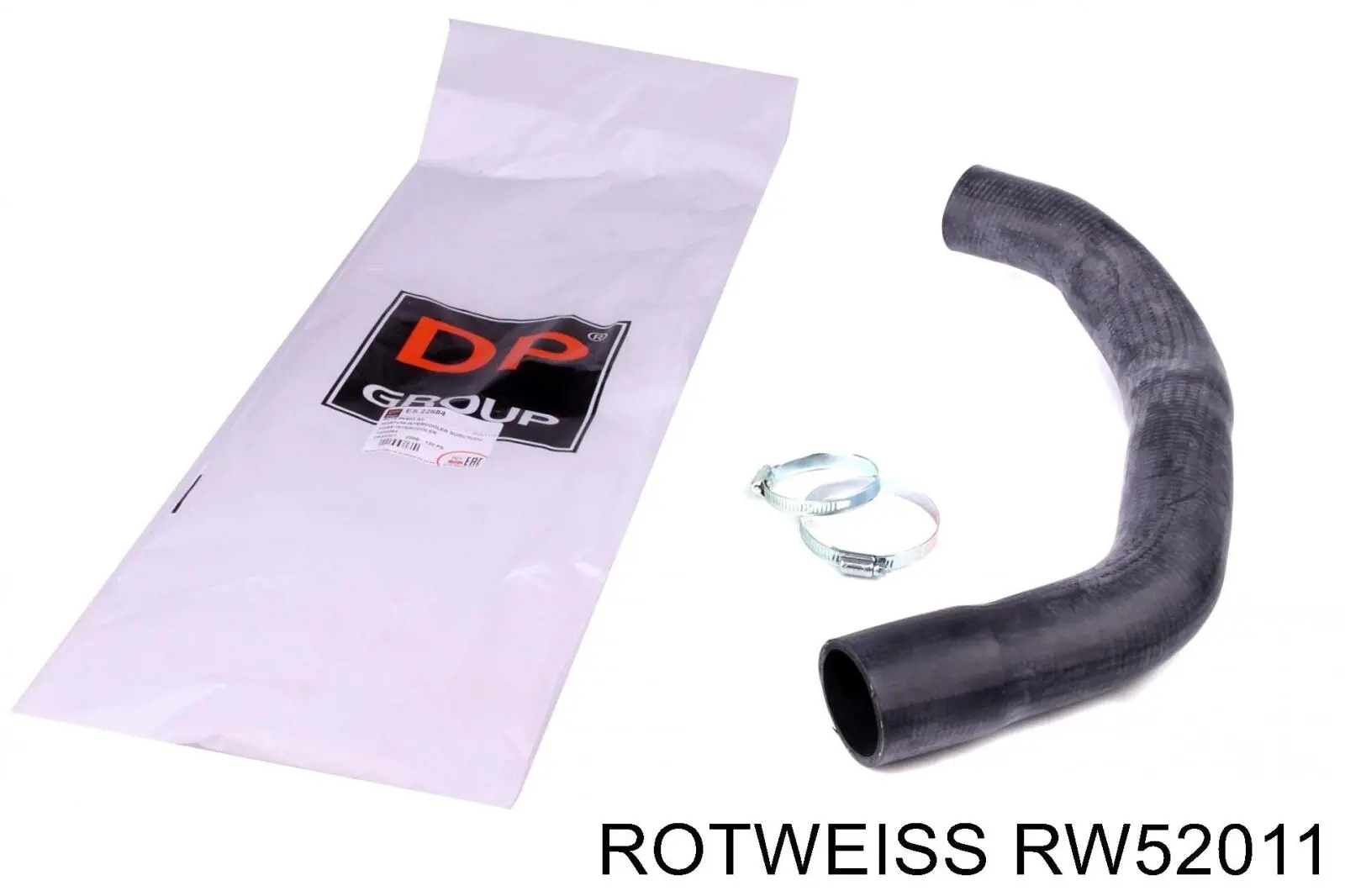 Шланг/патрубок интеркуллера Rotweiss RW52011 ціна, від 19.98 USD
