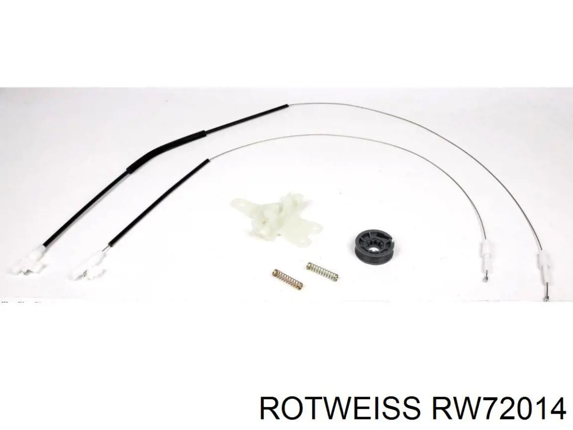 RW72014 Rotweiss ремкомплект механізму склопідіймача передніх дверей