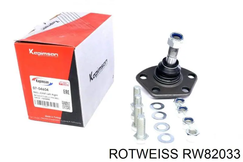 RW82033 Rotweiss ліхтар задній лівий
