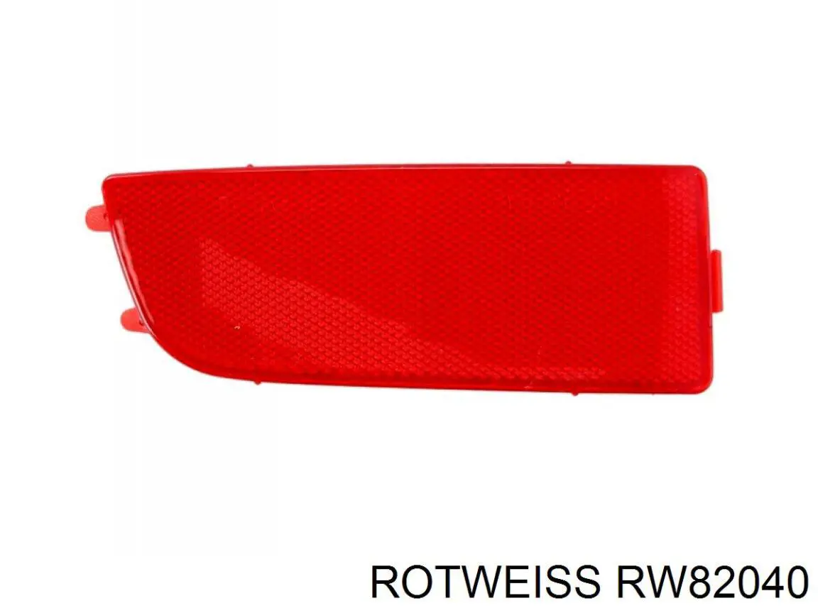 Лівий катафот заднього бампера Rotweiss RW82040 ціна, від 3.61 USD