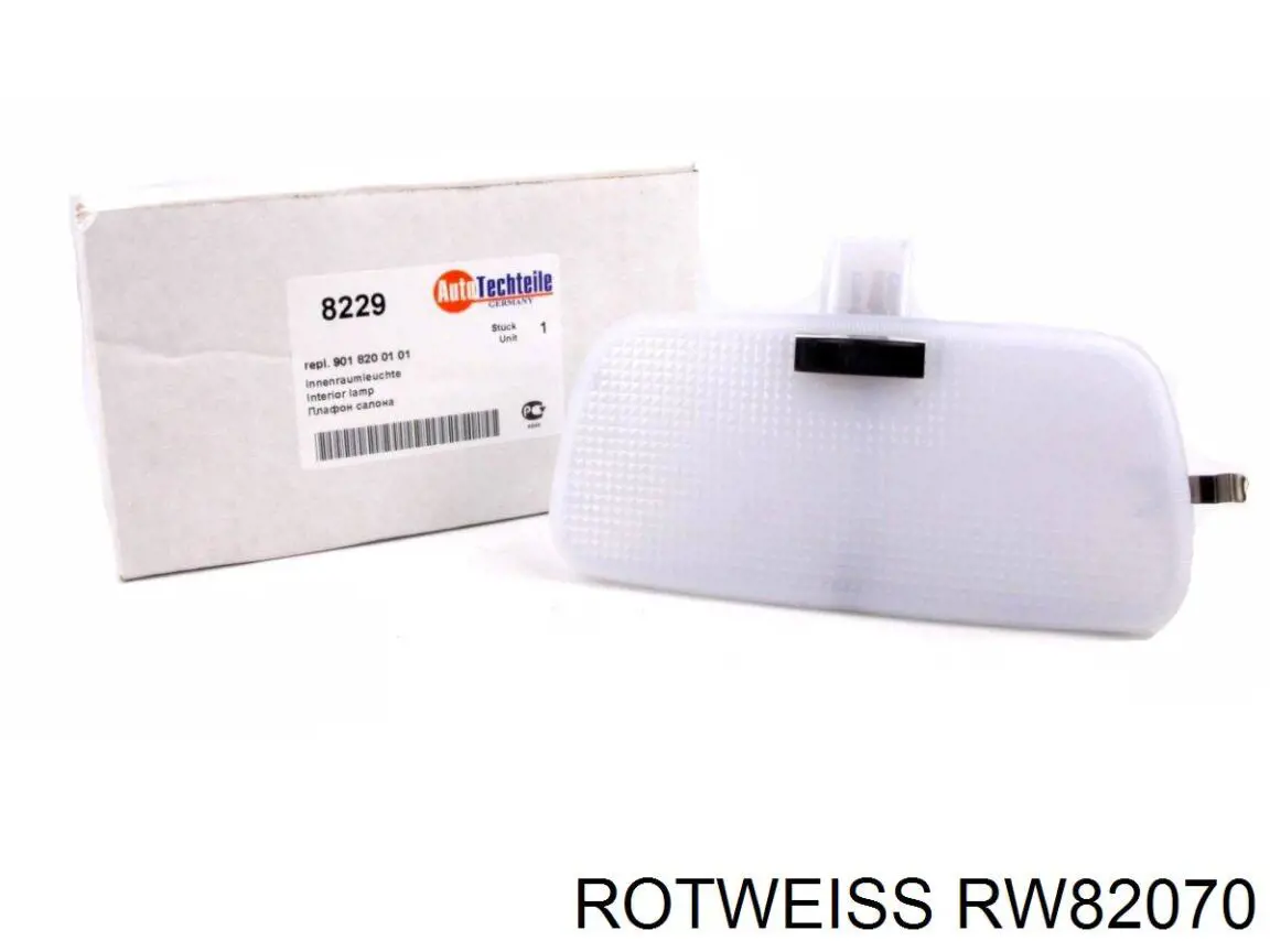 Плафон освітлення кабіни RW82070 Rotweiss