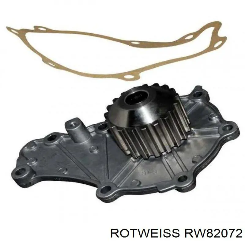 Ліхтар підсвічування заднього номерного знака RW82072 Rotweiss