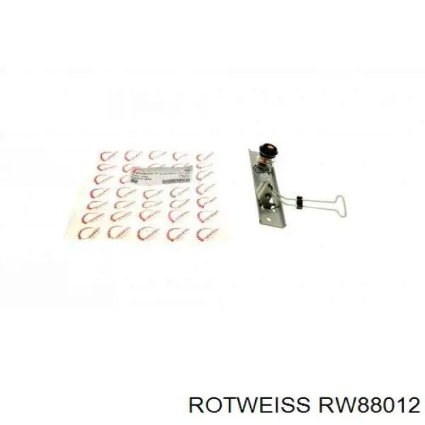RW88012 Rotweiss бризковики задній