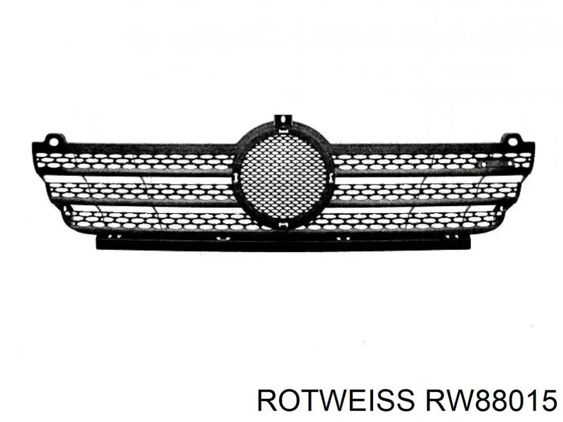 RW88015 Rotweiss решітка радіатора