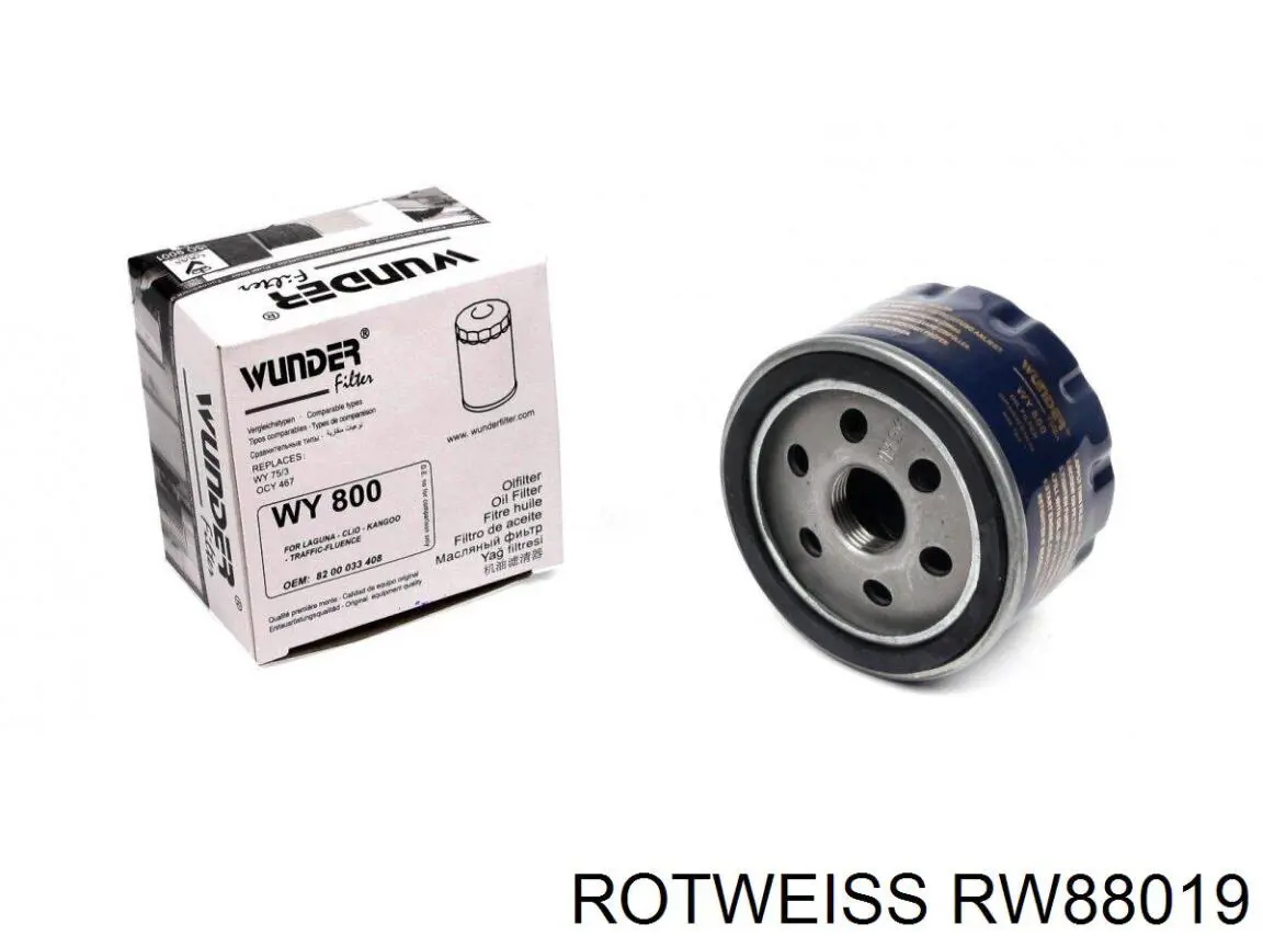 Бризковики передній, правий Rotweiss RW88019 ціна, від 9.14 USD
