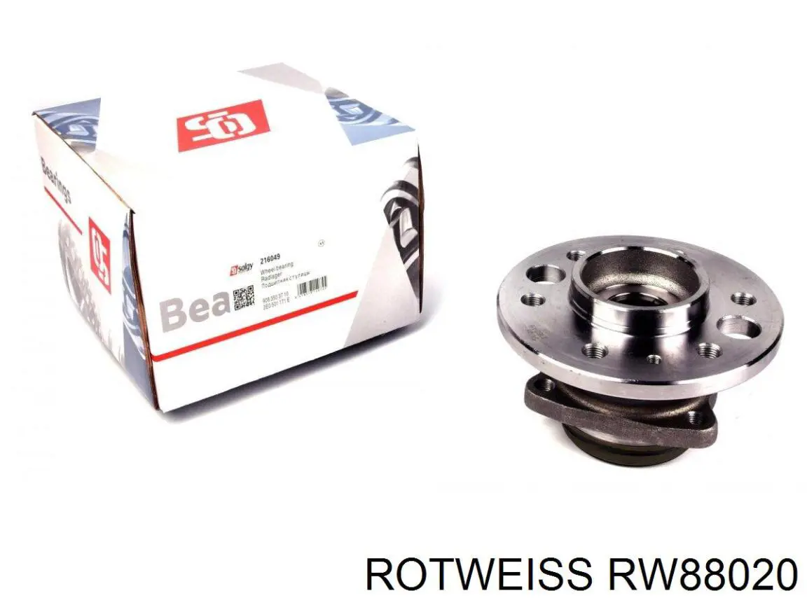 Бризковики задній, лівий Rotweiss RW88020 ціна, від 13.39 USD