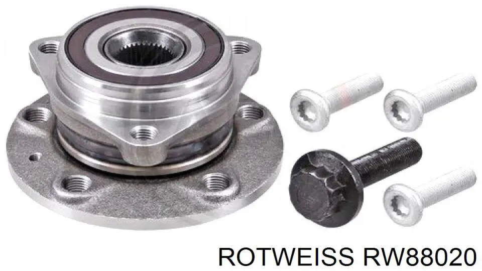 Бризковики задній, лівий RW88020 Rotweiss