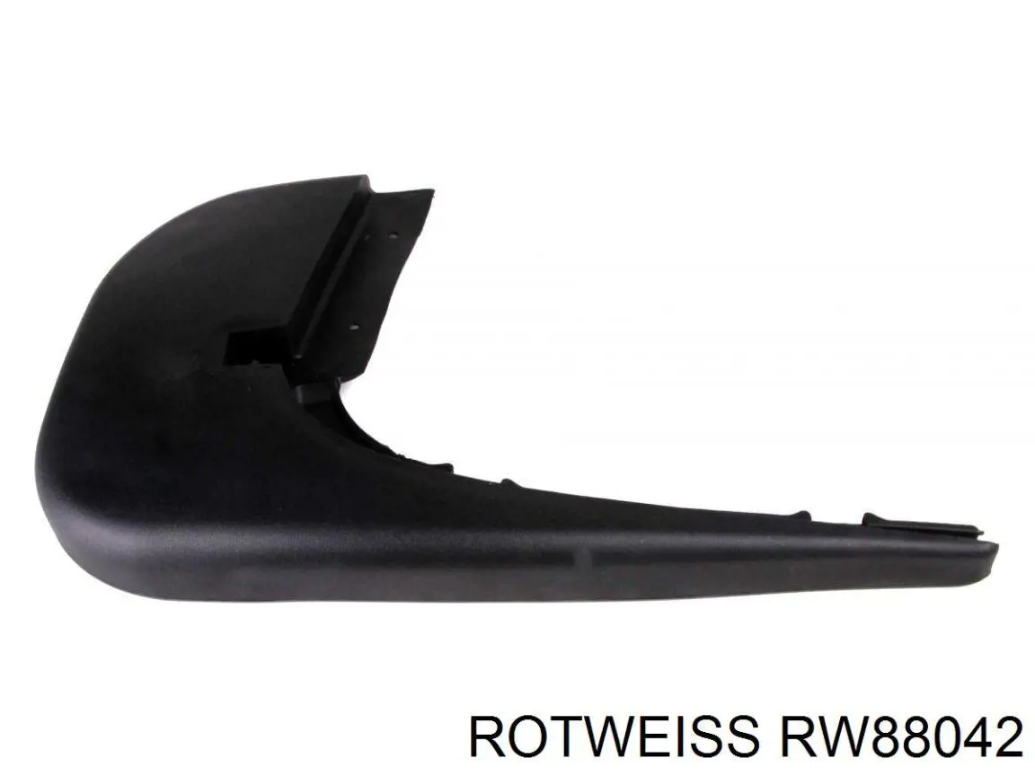 RW88042 Rotweiss бризковик переднього бампера, правий