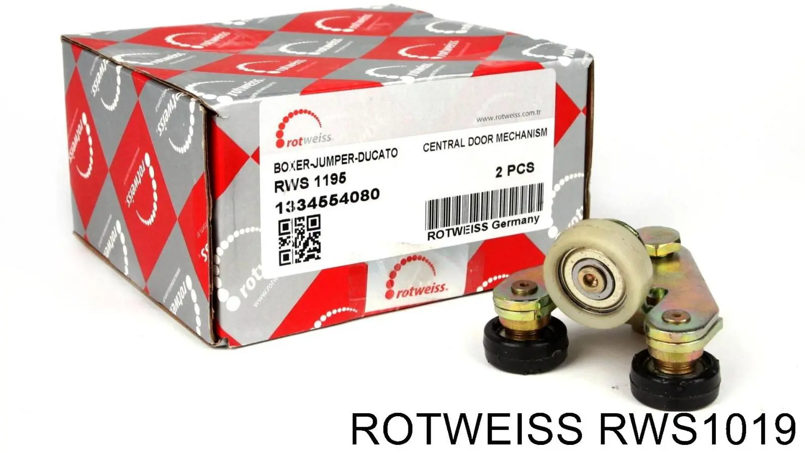 Ролик двері бічної/зсувної, правий нижній Rotweiss RWS1019 ціна, від 5.07 USD