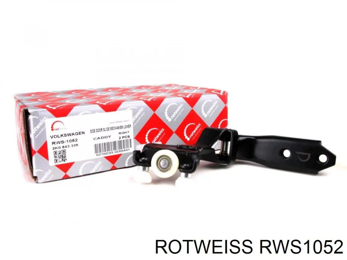 Купити RWS1052 Rotweiss Ролик двері бічної/зсувної, правий центральний задній
