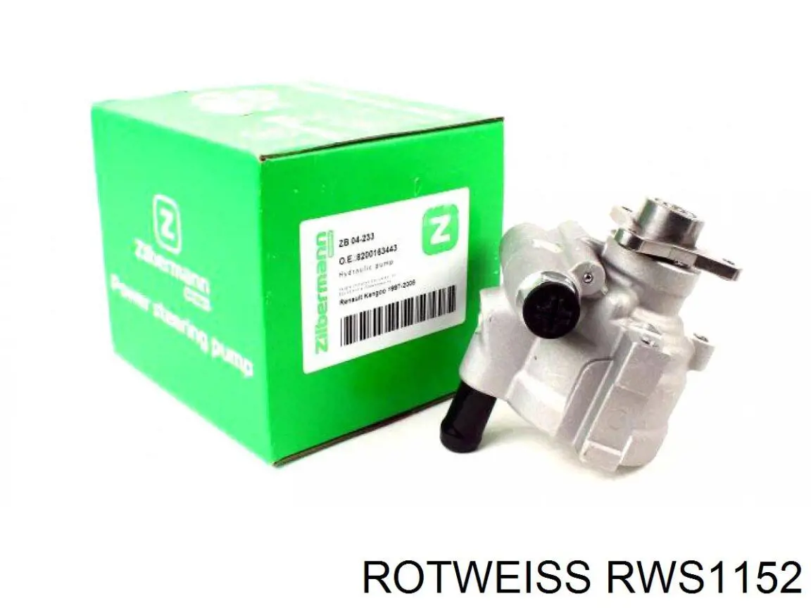 Бризговик задній, лівий Rotweiss RWS1152