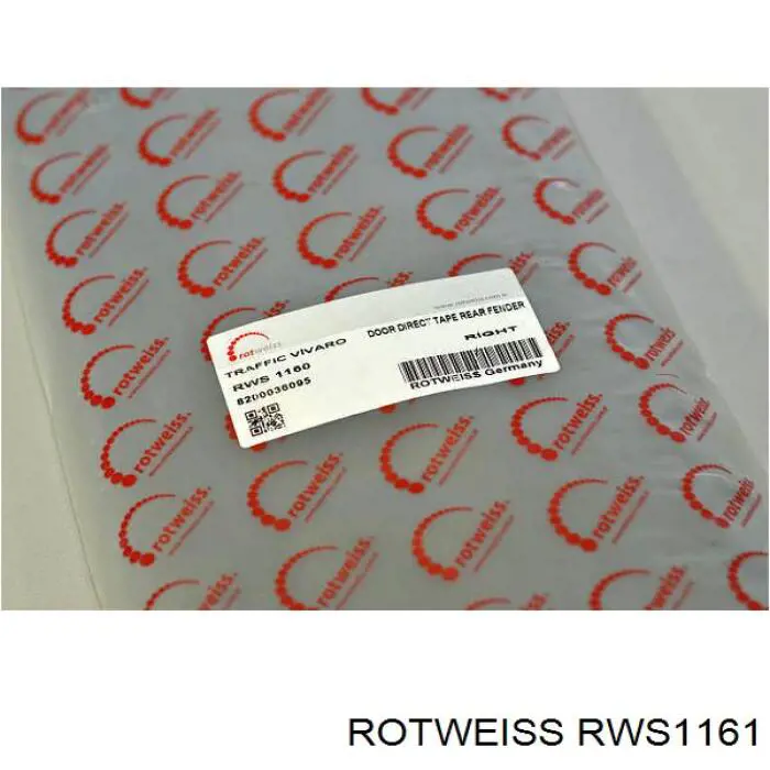 RWS1161 Rotweiss Молдинг бічний (зсувний) двері