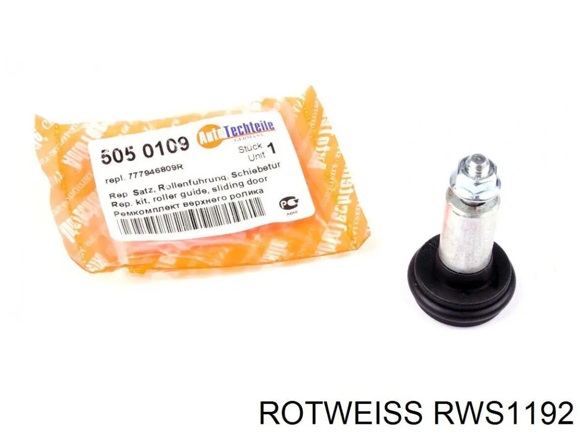 RWS1192 Rotweiss ролик дверей бічних (зсувних верхній)