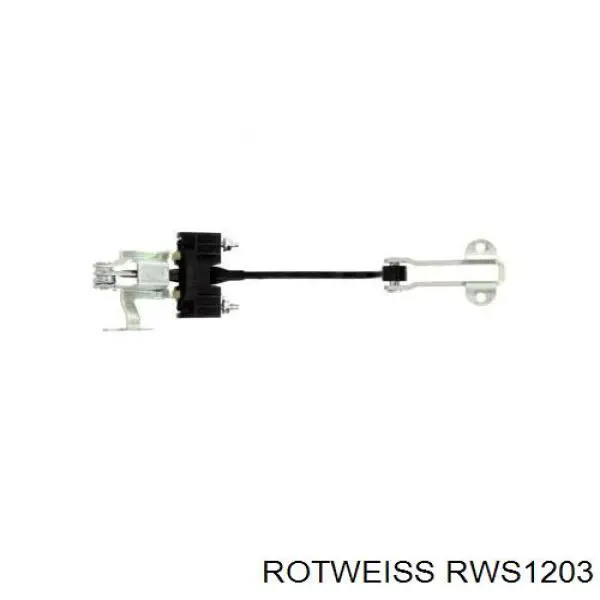 Обмежувач зсувної двері, верхній на кузові RWS1203 Rotweiss