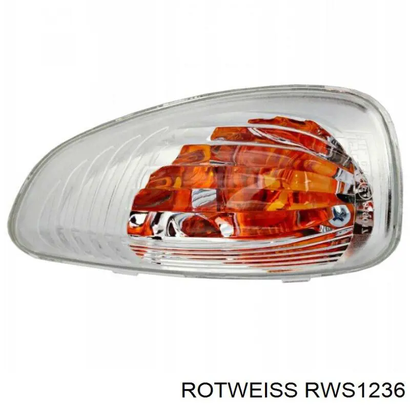 RWS1236 Rotweiss Покажчик повороту дзеркала, правий