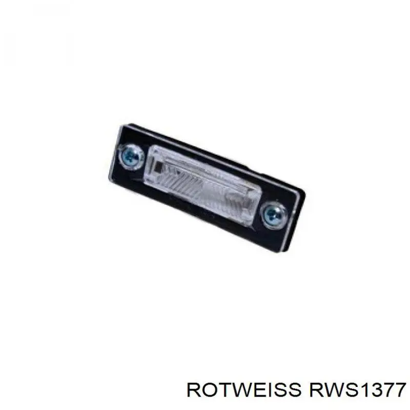 RWS1377 Rotweiss Ліхтар освітлення номерного знака