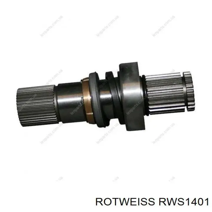 Вал приводу піввісь, проміжний Rotweiss RWS1401 ціна, від 36.90 USD