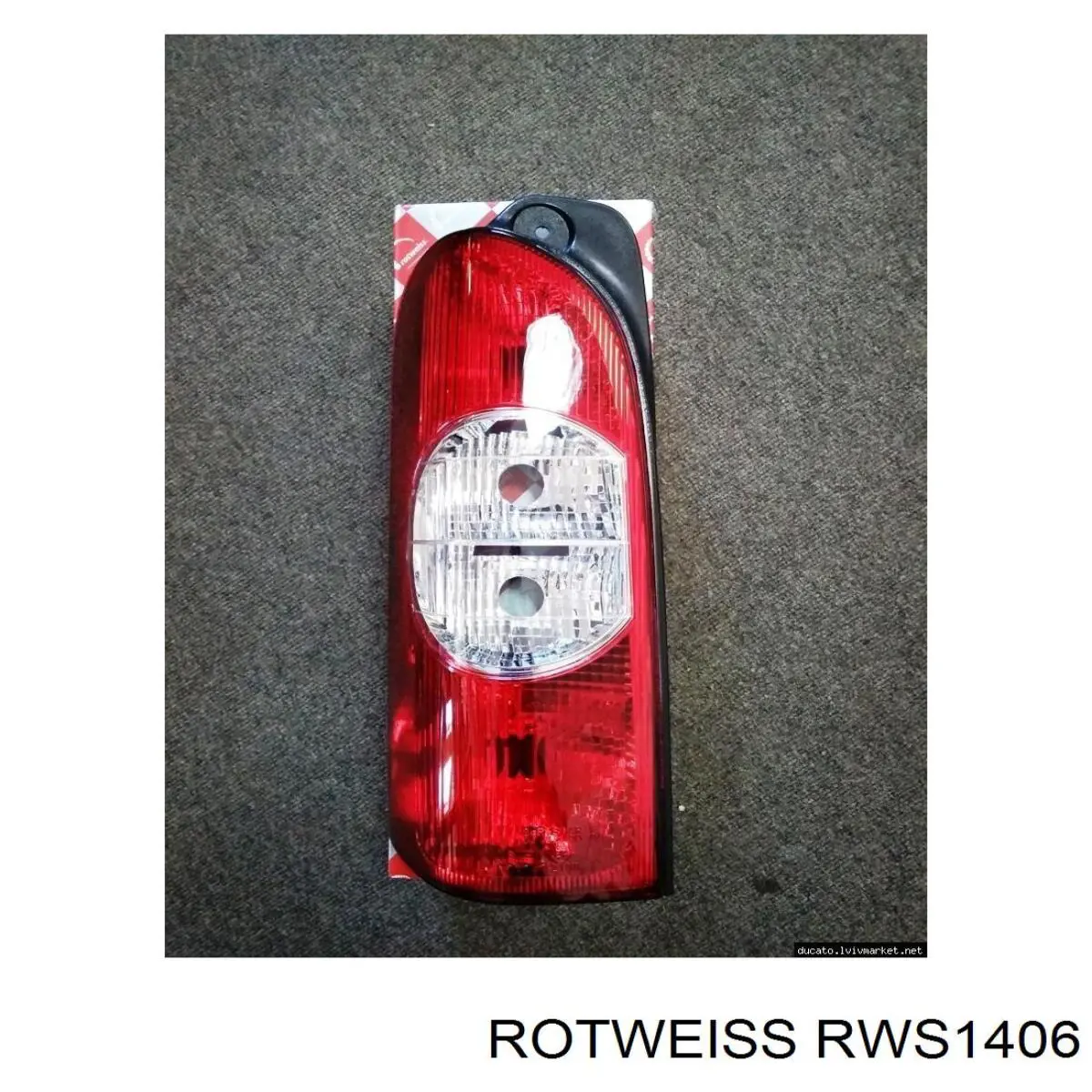 RWS1406 Rotweiss ролик двері бічної/зсувної, лівий центральний