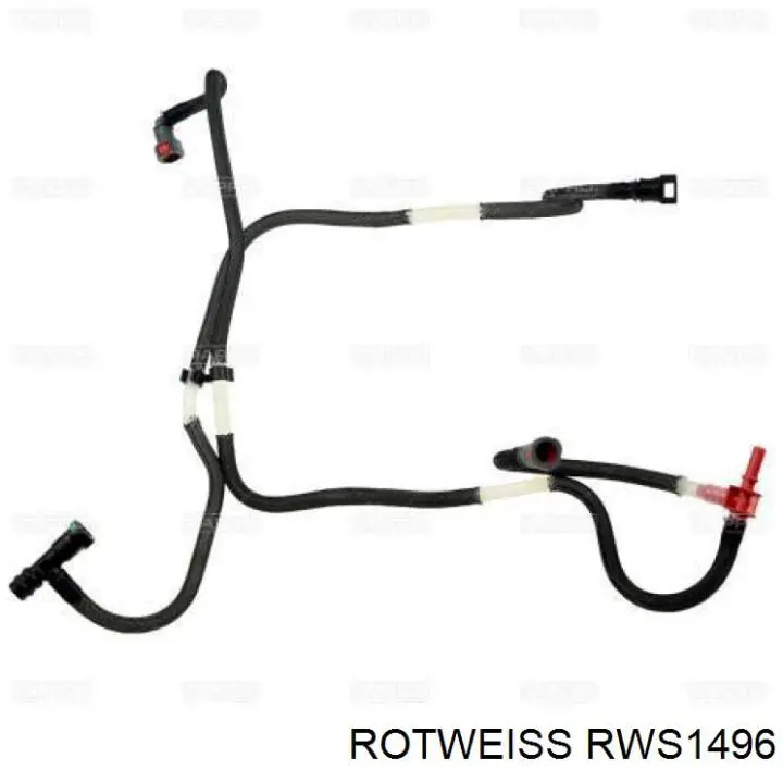 Трубка паливна, від фільтра до насосу RWS1496 Rotweiss