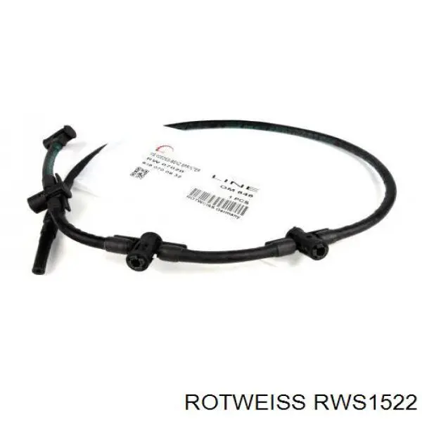 Форсунка омивача скла лобового, ліва RWS1522 Rotweiss