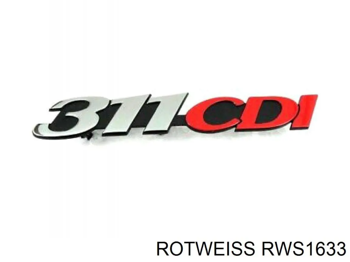 RWS1633 Rotweiss емблема решітки радіатора