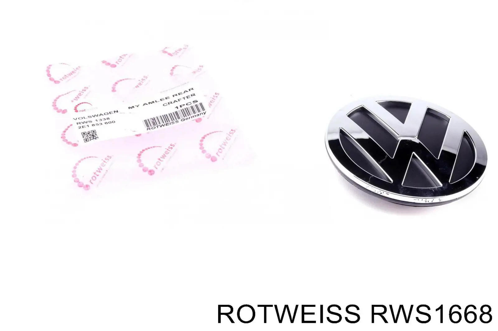 Емблема решітки радіатора RWS1668 Rotweiss