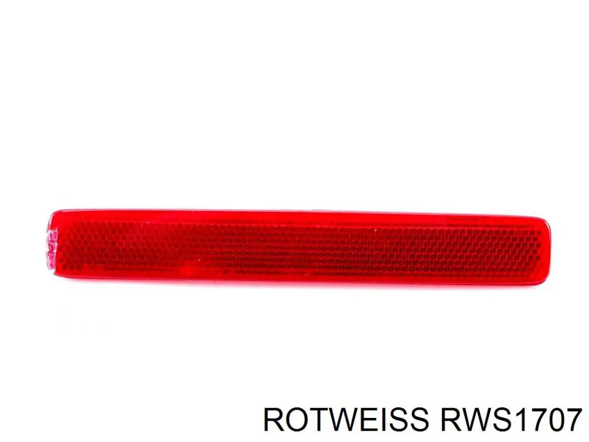 RWS1707 Rotweiss катафот (відбивач заднього бампера, правий)
