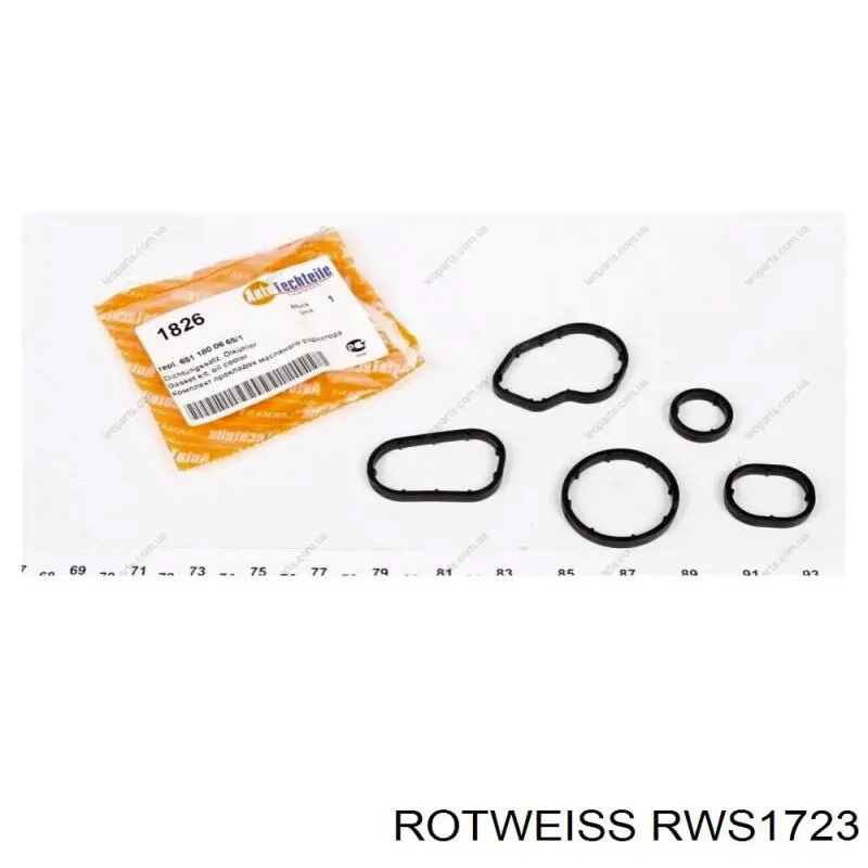 RWS1723 Rotweiss Прокладка EGR-клапана рециркуляції
