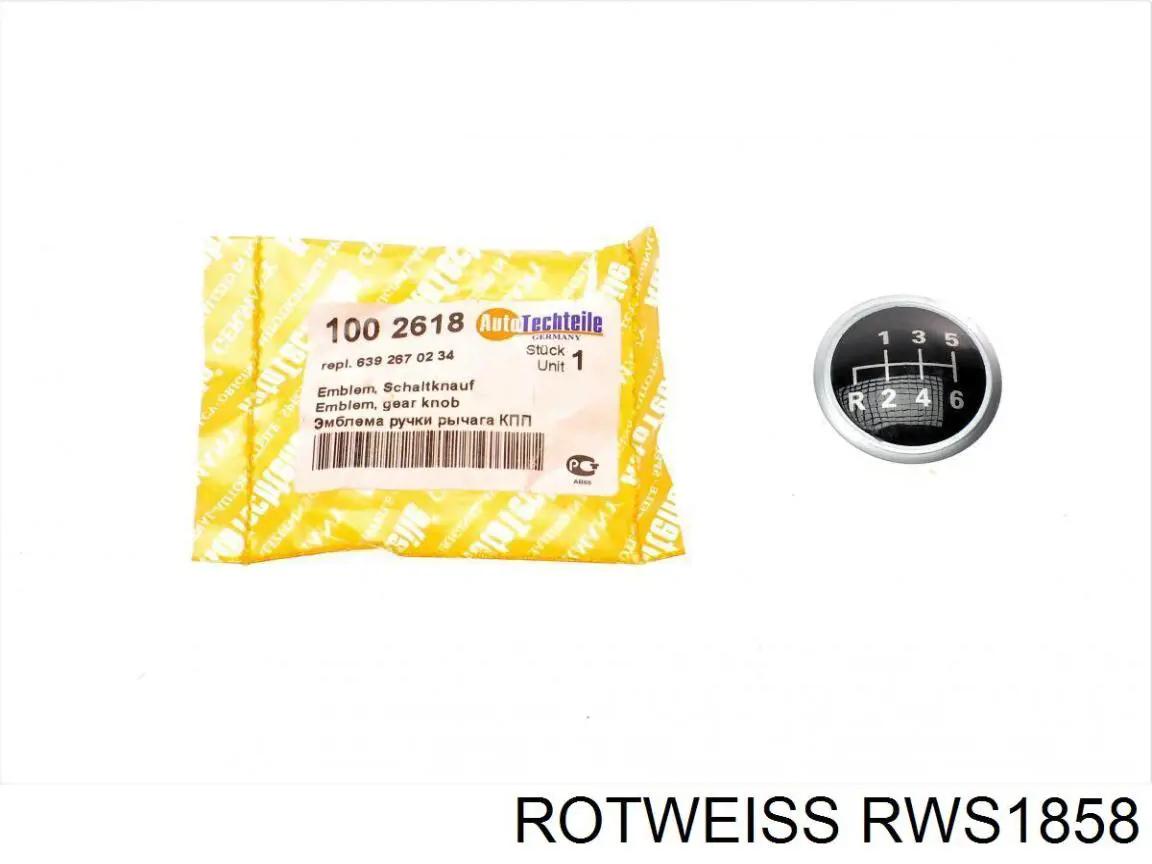 RWS1858 Rotweiss 
