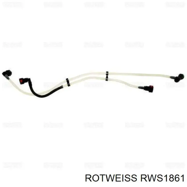 Трубка паливна, від фільтра до паливної рейки Rotweiss RWS1861 ціна, від 13.78 USD