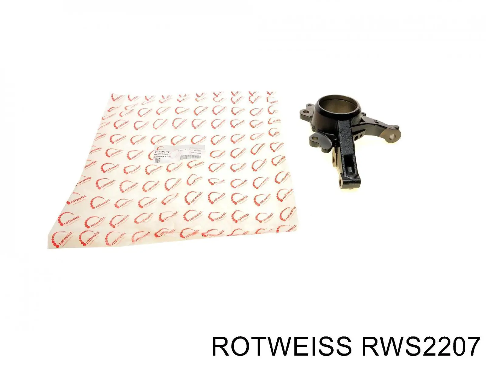 RWS2207 Rotweiss цапфа - поворотний кулак передній, лівий