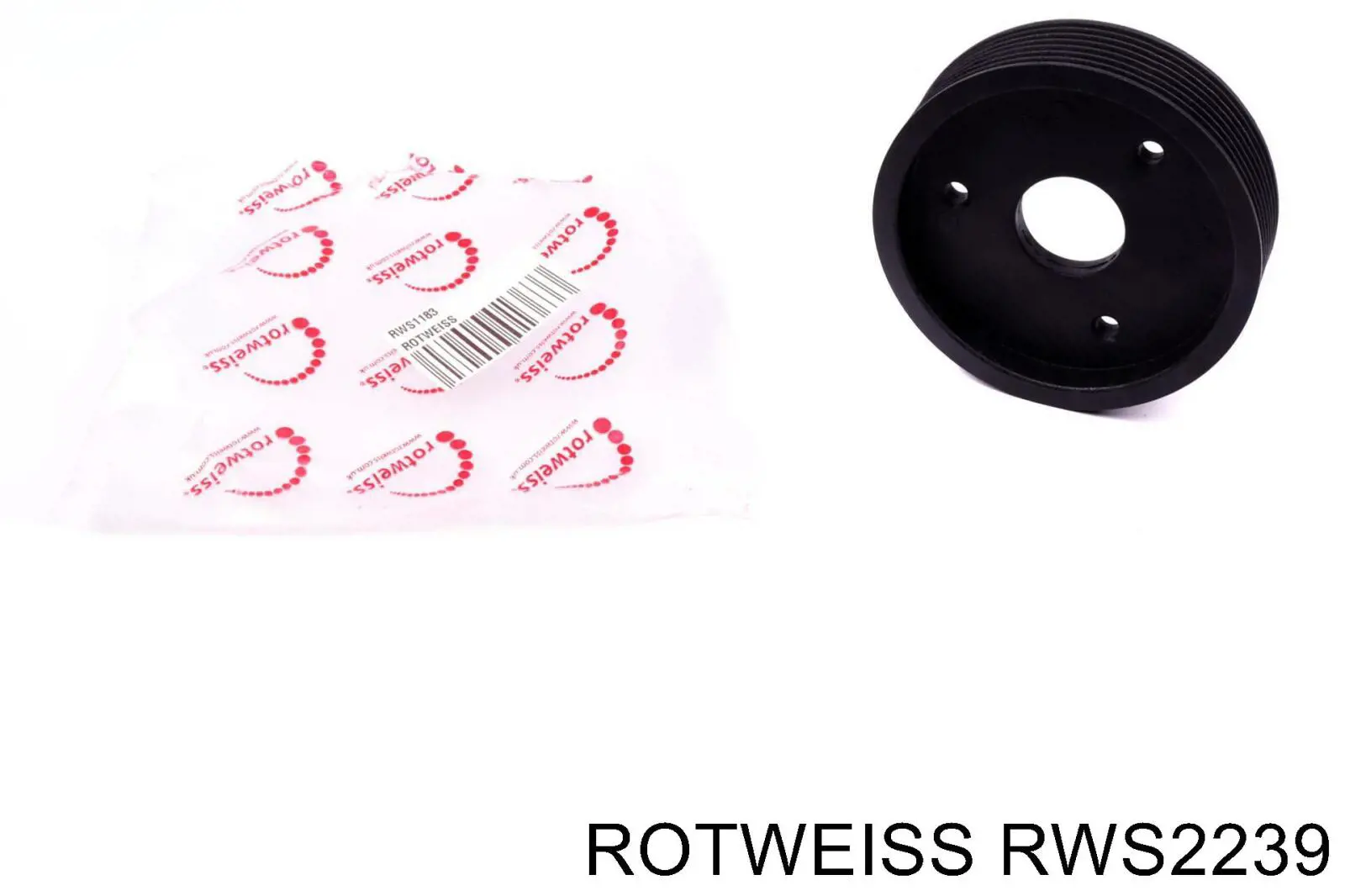 Купити RWS2239 Rotweiss Шків насосу гідропідсилювача керма (ГПК)