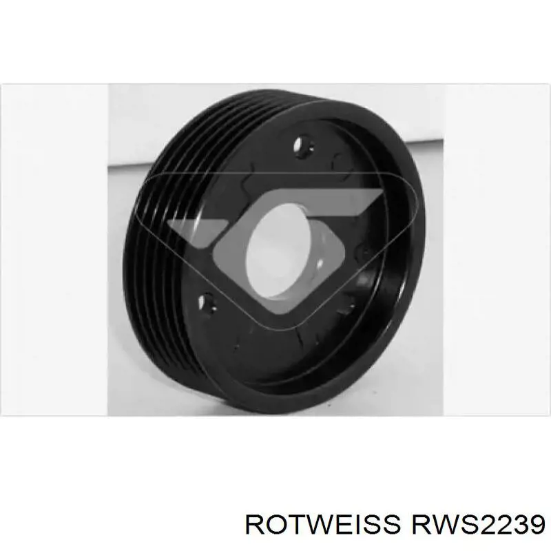 Шків насосу гідропідсилювача керма (ГПК) Rotweiss RWS2239 ціна, від 10.63 USD