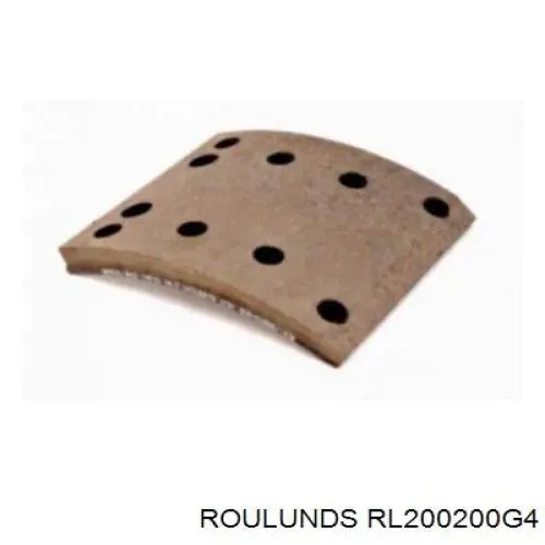 Колодки гальмові задні, барабанні Fomar Roulunds RL200200G4 ціна, від 26.37 USD