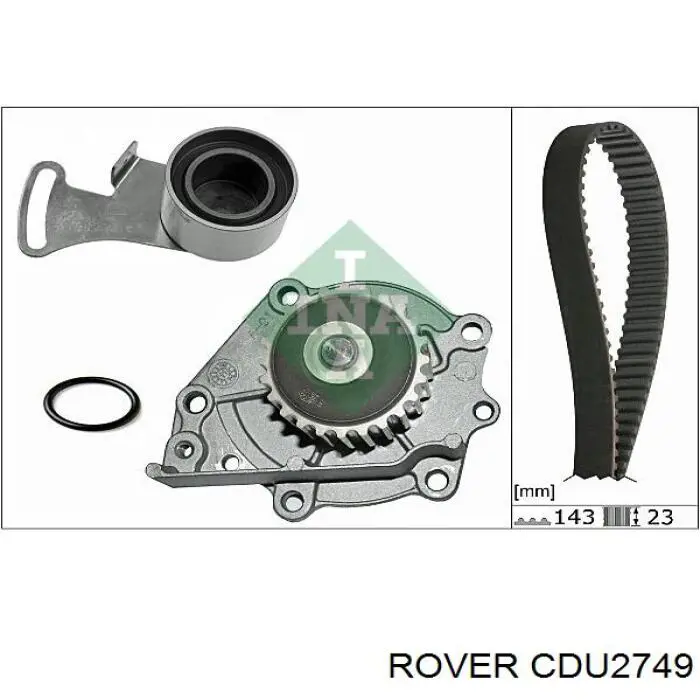 Купити CDU2749 Rover Ремінь газорозподільного механізму