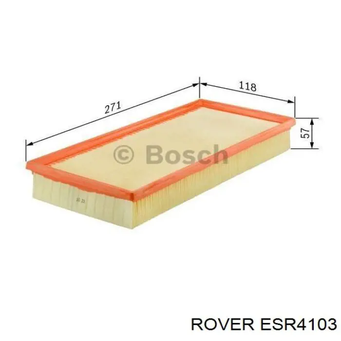 ESR4103 Rover Повітряний фільтр двигуна
