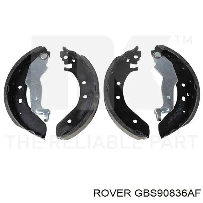 GBS90836AF Rover Колодки гальмівні задні, барабанні