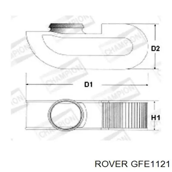 GFE1121 Rover фільтр повітряний