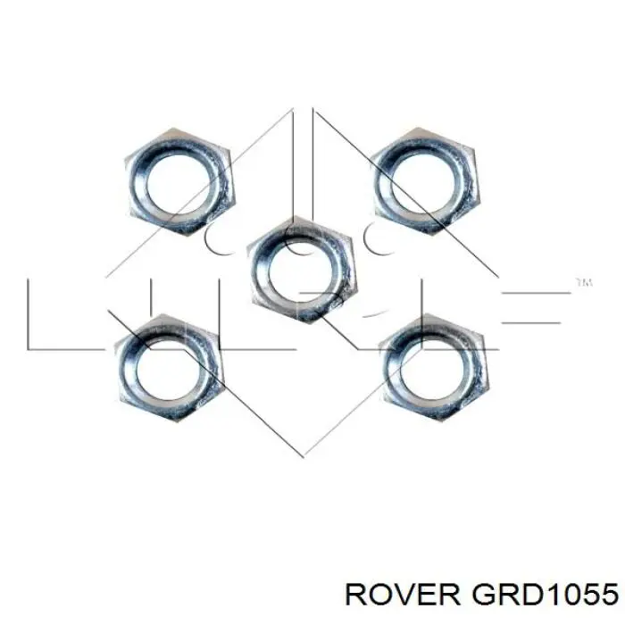GRD1055 Rover Радіатор охолодження двигуна