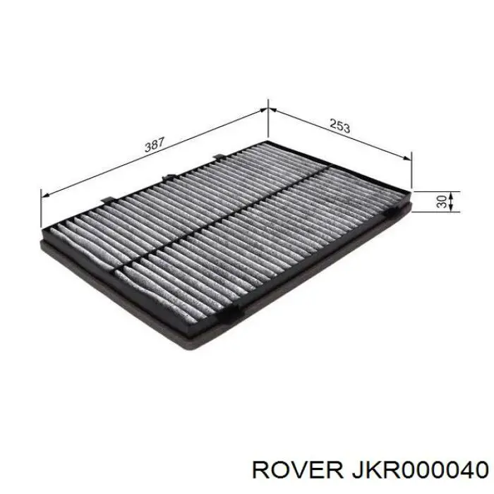 Фільтр салону JKR000040 Rover