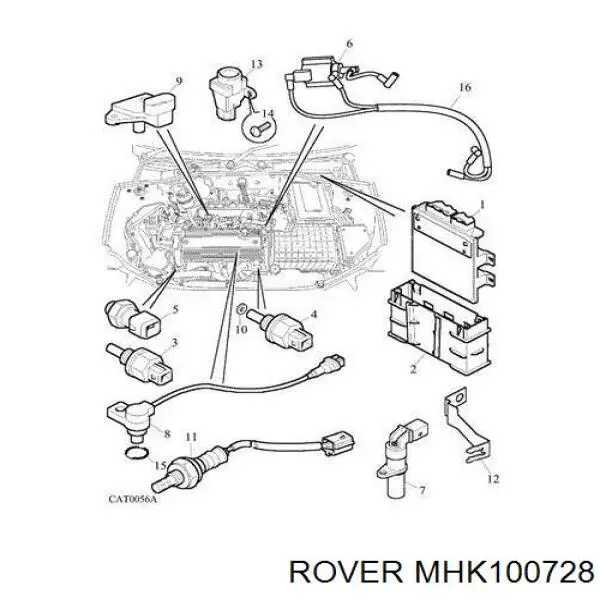 MHK100728 Rover Датчик кисню