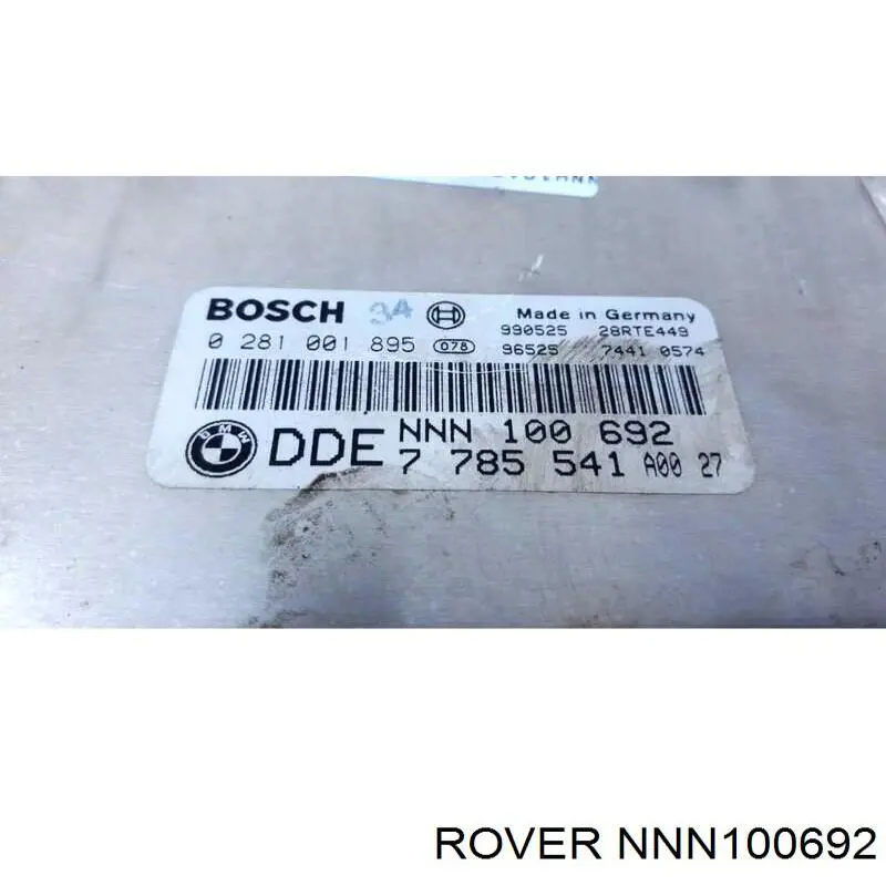  Електронний блок керування двигуном Rover 75 