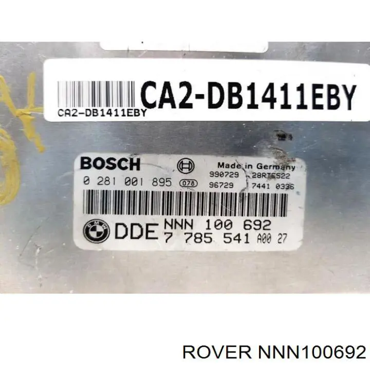 ЕБУ Rover 75 седан (RJ) (1999 - 2005) ціна, від 148.02 USD