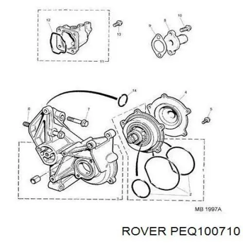  Land Rover PEQ100710 ціна, від 18.36 USD