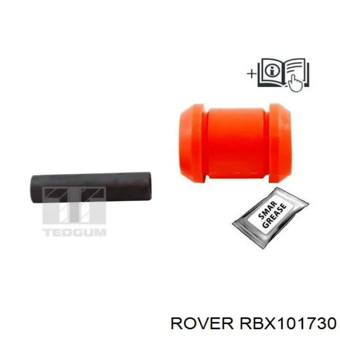 Купити RBX101730 Rover Сайлентблок заднього поздовжнього важеля, передній